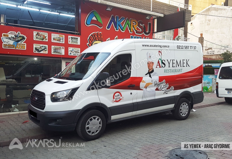 As Yemek Araç Giydirme Ford Transit